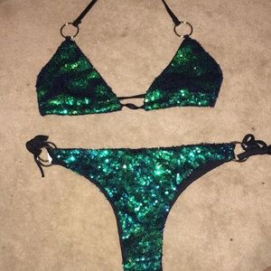 Sequin bikini